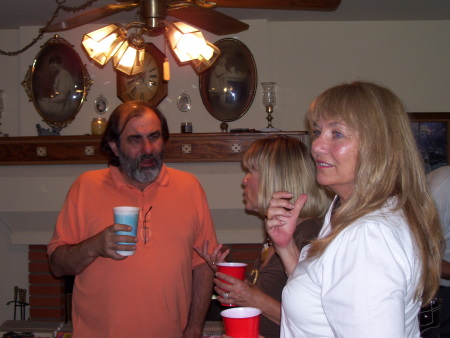 At the Reunion Party Robert, Jan and Lisa