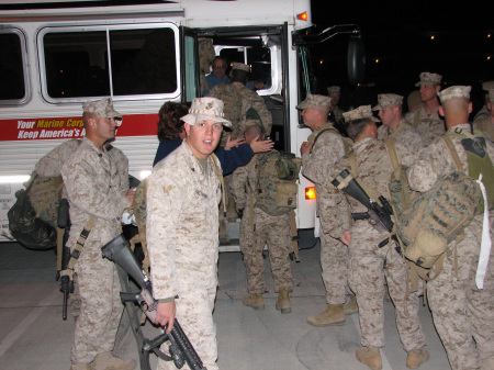 My son, Chase going on his third tour to Iraq