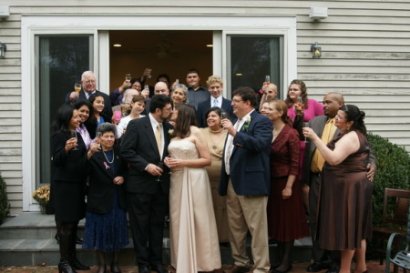 wedding group photo