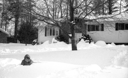 Vero and house Snowstorm 1978