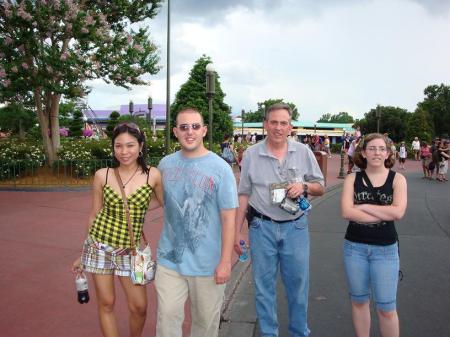 At Disney World 2009