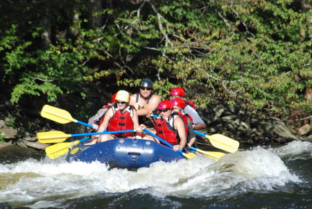 White water rafting Tennessee