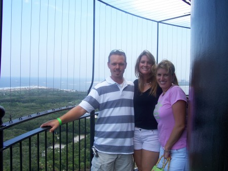 Visiting a lighthouse in Florida