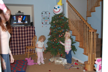 My Jacked up Christmas tree, 2008