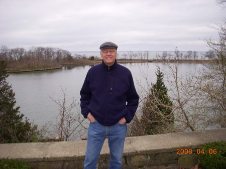 Jack, walking in a park near his home, 2008.