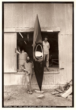 kayak building 1974