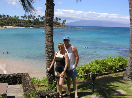 Maui, Gregg and me