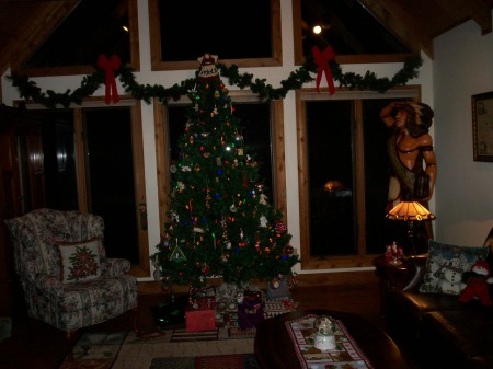 Christmas 2009 - our house in Big Canoe