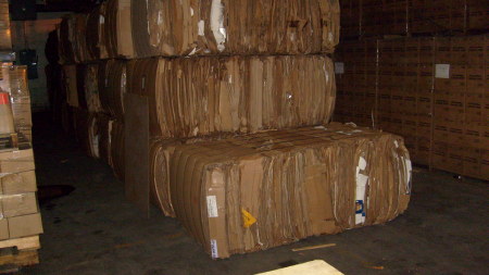 Cardboard Bales