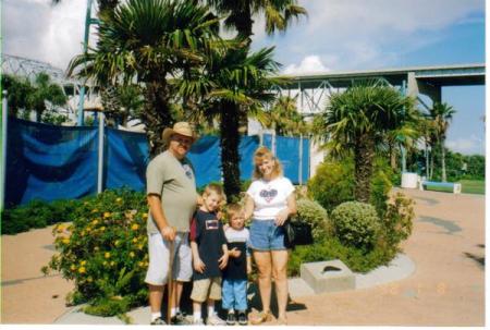 Our family at the Aquarium