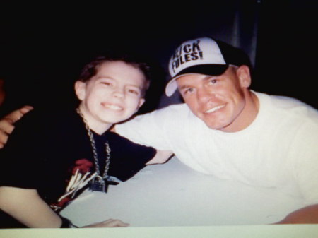 My Son Casey with John Cena