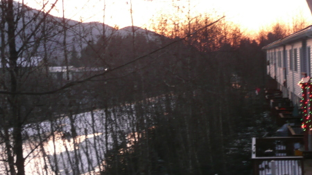 Sunset in Juneau