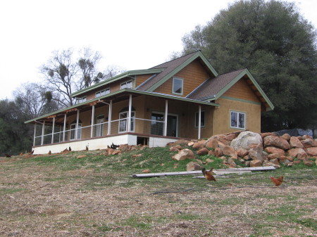 Our new all solar home in the foothills