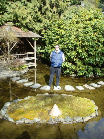 In the Butchart Gardens