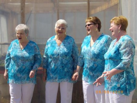 Entertaining at Granny's Bloomers in Southey