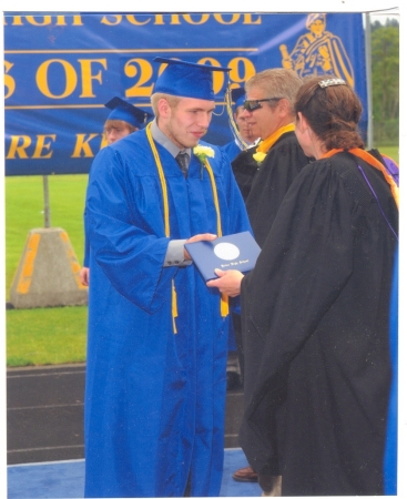 Evan at Graduation