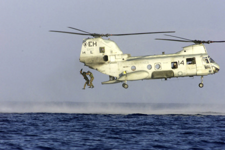 H46 Helicopter- this is what I did in the Navy