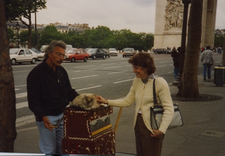 Susan and a French Cat