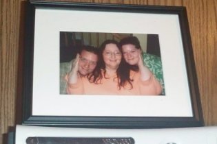 Kory, Kelly and I on Mothers Day 2009