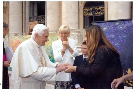 Meeting the Pope