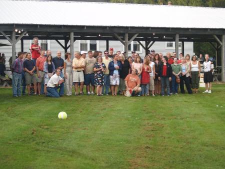 2 photos from class of 1978 reunion at Crellin