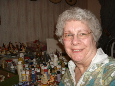 Jeanie with Sebastian miniatures