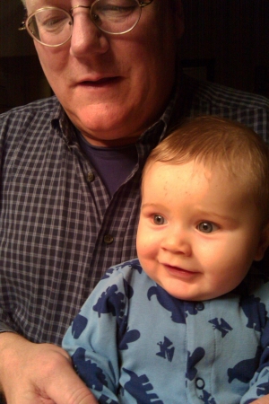 Granpa and first grandson