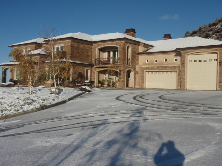 A Snow Fall in Oak Glen