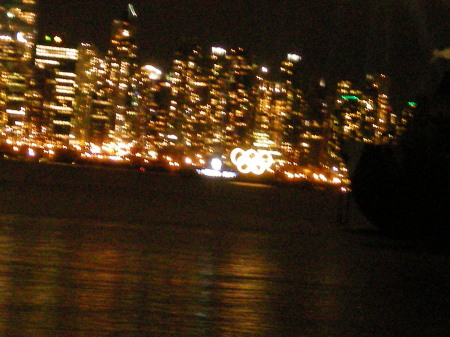 Vancouver shines at night!