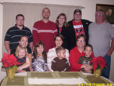 OUR FAMILY  CHRISTMAS 2008