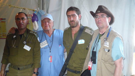 In Haiti with Israeli Med Leaders and Basil