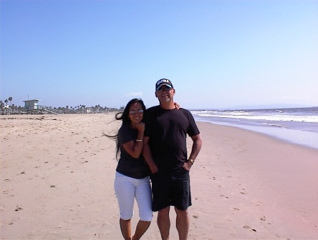 Gina & I Santa Monica Beach