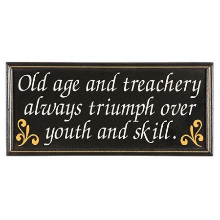 old age over youth and skill