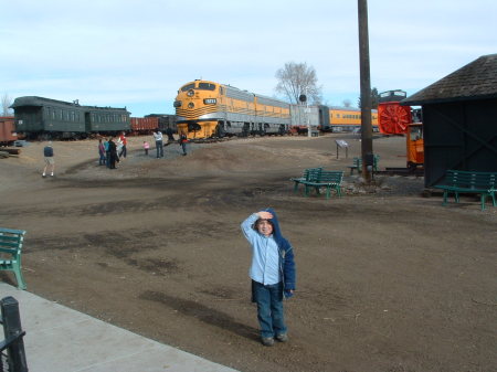 Jake at the Rail Yard in Yuma, AZ