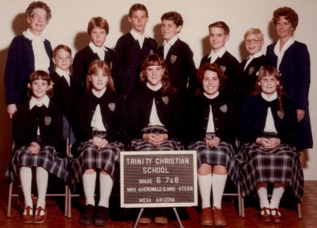 Class photo 1982-1983