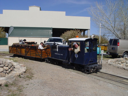 Superintendant, Mills Park Railroad 2009