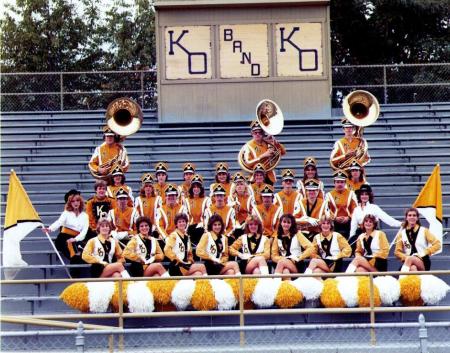 "Seniors" in KOHS Marching Band - 1983