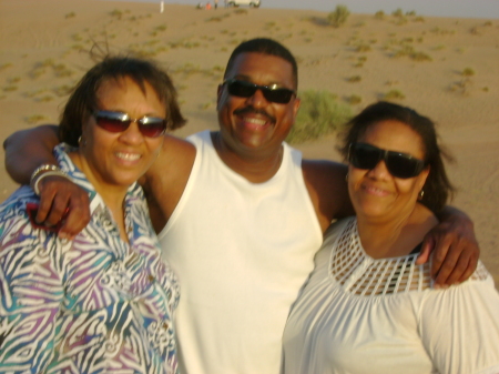 Jerome Jones, Mildred Browne(Co-Worker) and I