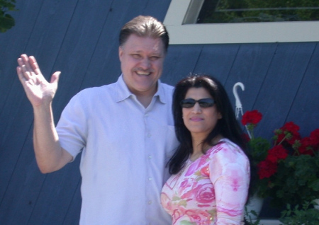 Doug with wife Rima