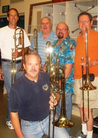 San Diego Concert Band - Trombones, Oct '09