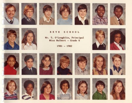 Miss Hulbert's Class 1981-82