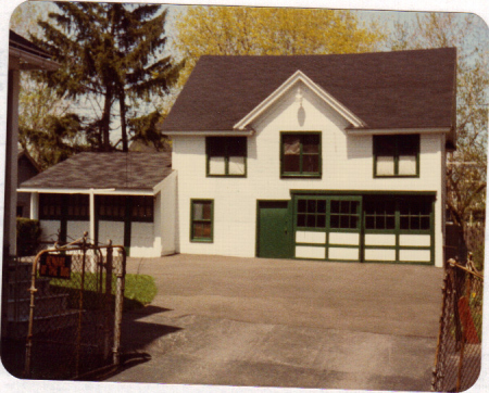 carriage house in rear of my house