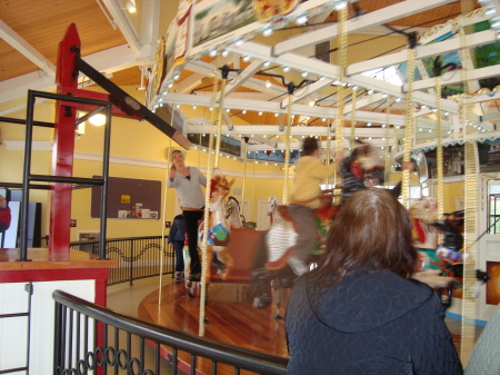 nunley carousel at Mitchell Field