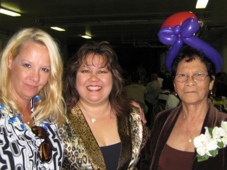 Shelley, myself and Rick's mom Violet