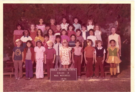 grade 2 1974 Mrs.Mitchell