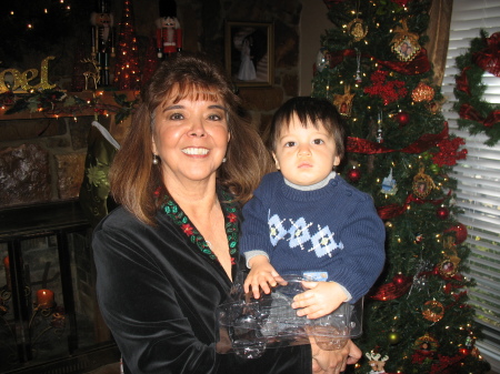 Mari & Grandson Luke - Dec.2009