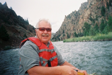 Rafting the Colorado.  Aug 2009