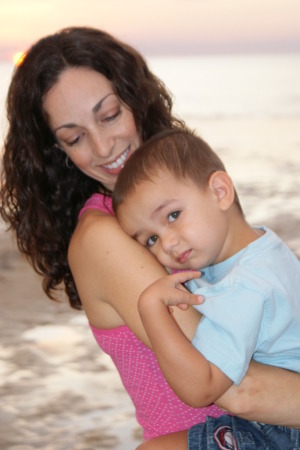 My Christel & Jim at the beach