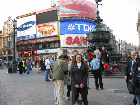 Marie (Hayden) Hodge in London