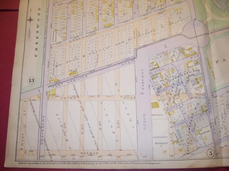 KINGS COUNTY 1889 MAP